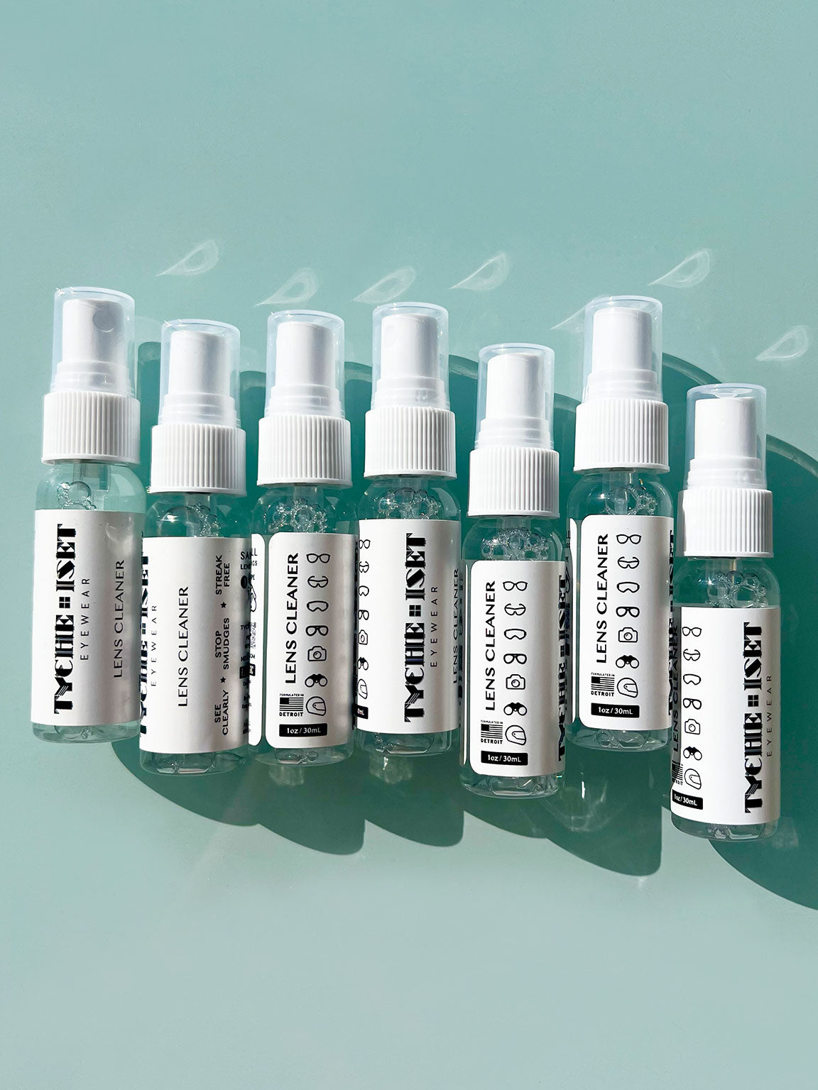 Travel Size, Eye Glasses Lens Cleaner, 6oz Large Bottle, Cleaning Kit for Glasses, Phone, Electronics, Computer Screens, Camera Lens, Safe All Coatings, Silicone-Free, Professional Grade Formula, Optometrist, optician, eyecare professional, woman owned business, bundle kit, travel kit essentials, made in usa