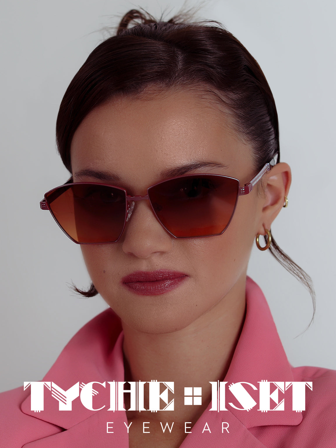 Lightweight titanium glasses, strong titanium sunglasses, sunglasses & optical, luxury eyewear, mazzucchelli italian acetate, made in japan, mythology, eyewear designer, woman owned small business, summer accessories, chic style, celebrity style, aviator glasses, d-frame eyewear, cat eye sunglasses, art deco, geometric art, red glasses, maroon sunglasses