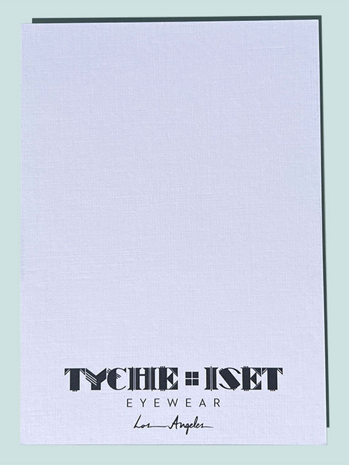 Back of 5x7 Postcard Size Linen Cotton Art Card