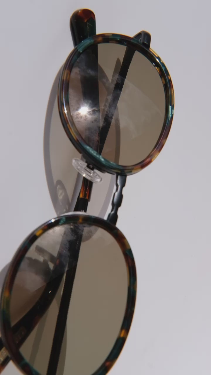 Unisex Glasses, Woman Owned Small business, Classic Round Sunglasses, Classic Oval Metal Glasses, Matte Black Accessories, Art Deco Inspired, Galapagos Island, Wanderlust inspo, marine iguana, eclectic fashion, luxury sunglasses, celebrity style