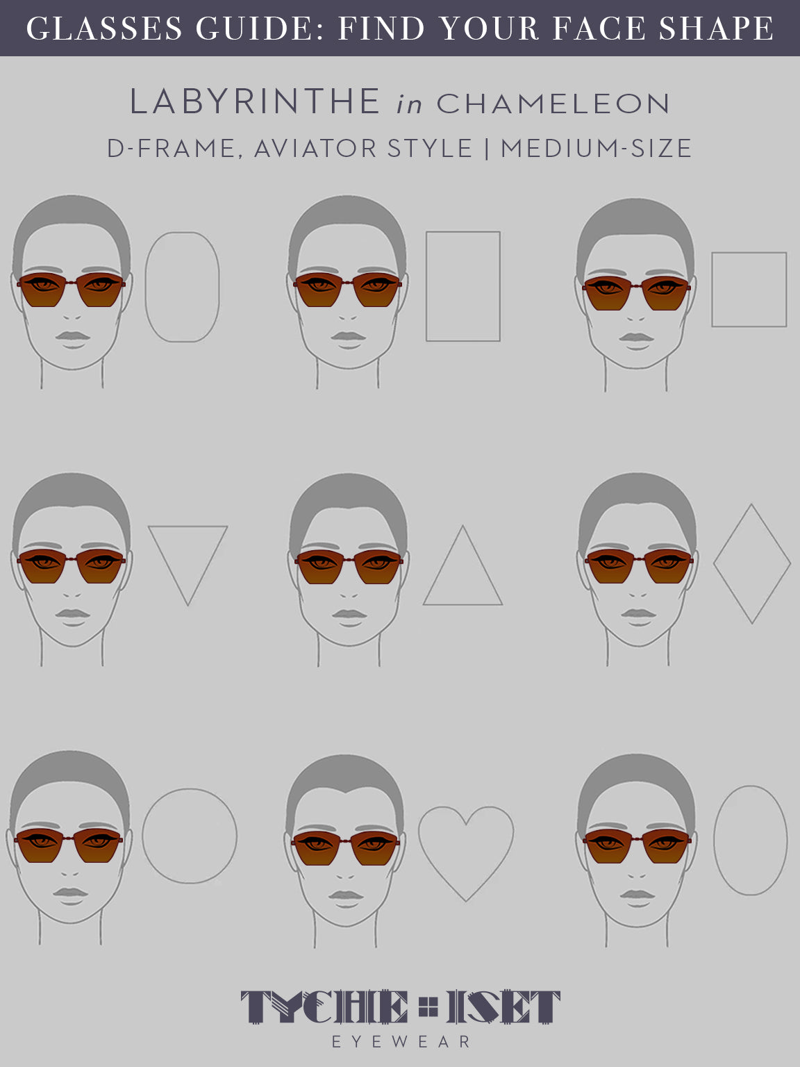 FACE SHAPE SUNGLASSES GUIDE, EYEWEAR FACE SHAPE GUIDE, Lightweight titanium glasses, strong titanium sunglasses, sunglasses & optical, luxury eyewear, mazzucchelli italian acetate, made in japan, mythology, eyewear designer, woman owned small business, summer accessories, chic style, celebrity style, aviator glasses, d-frame eyewear, cat eye sunglasses, art deco, geometric art, MAROON glasses, RED SUNGLASSES