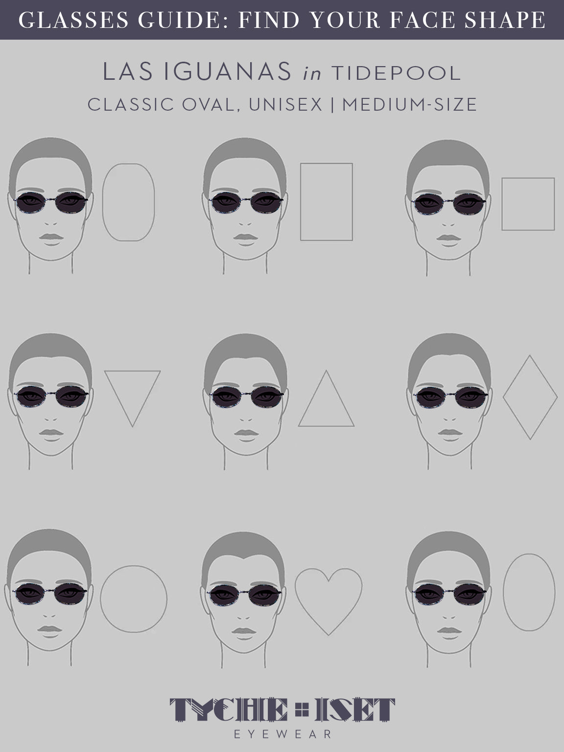 face shape guide, sunglasses face shape guide, black glasses, oversized sunglasses, woman-owned business, designer eyewear, luxury sunglasses, cat eye glasses, celebrity style, round glasses, oval sunglasses, blue sunglasses, retro style