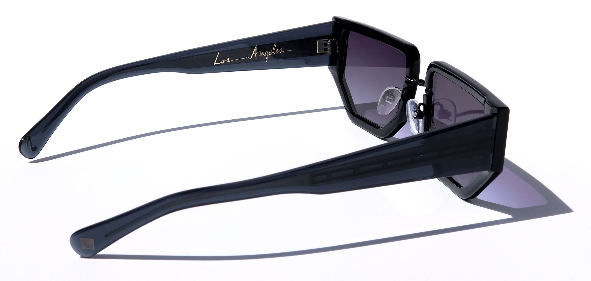 D-Frame eyewear, square frame sunglasses, BLACK FUTURISTIC MODERN UNISEX SUNGLASSES, MATTE BLACK METAL DETAILS. DARK BLUE LENS. ART DECO DESIGN, LIMITED EDITION. DESIGNER EYEWEAR, LUXURY SUNGLASSES. CELEBRITY SUNGLASSES. FEMALE ENTREPRENEUR. Sunglasses for Women, Sunglasses for Men, Unisex Sunglasses, mens sunglasses, womens sunglasses, glasses 