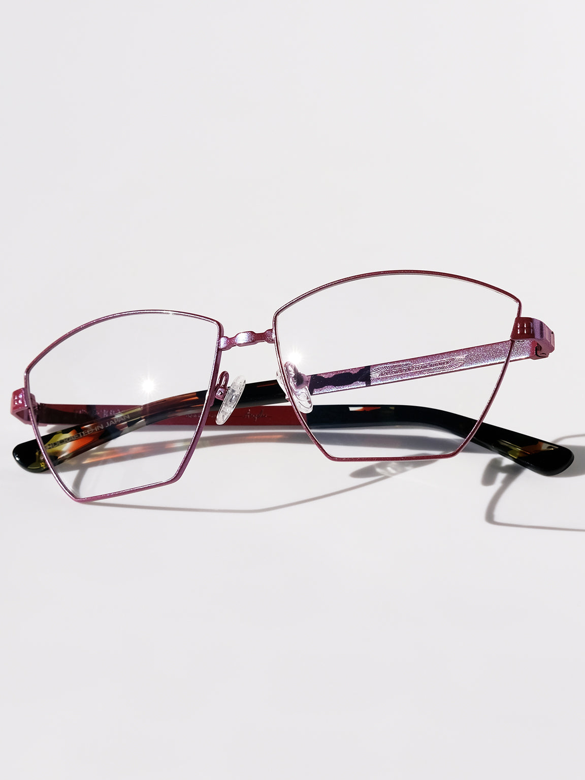 OPTICAL FRAME | TITANIUM D-FRAME, EXCLUSIVE CUSTOM COLOR CHANGING PLATING